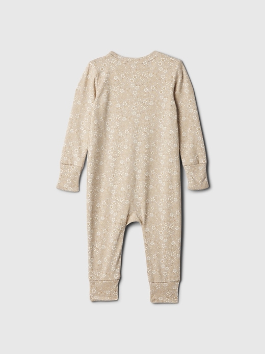 Image number 2 showing, Baby Supima® Footless One-Piece