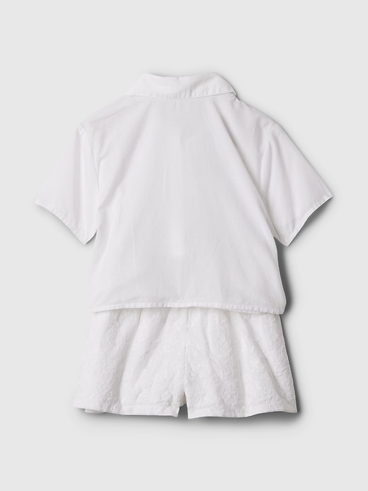 Image number 2 showing, babyGap Embroidered Outfit Set