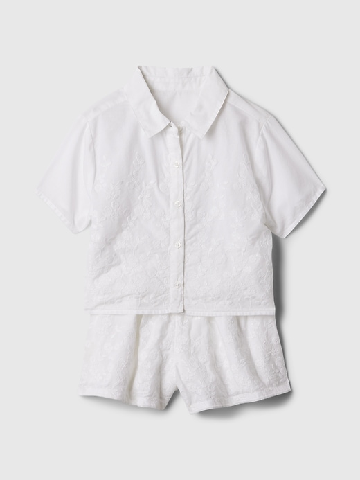 Image number 1 showing, babyGap Embroidered Outfit Set