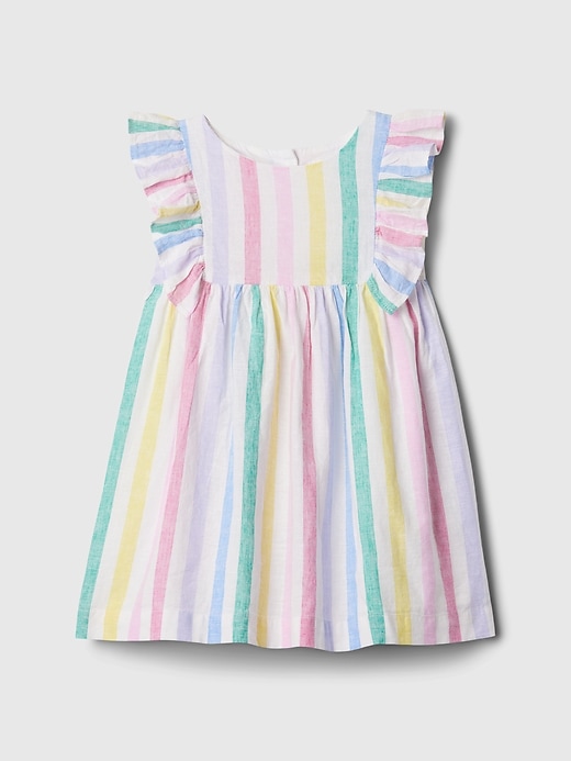 Image number 1 showing, babyGap Linen-Cotton Stripe Dress
