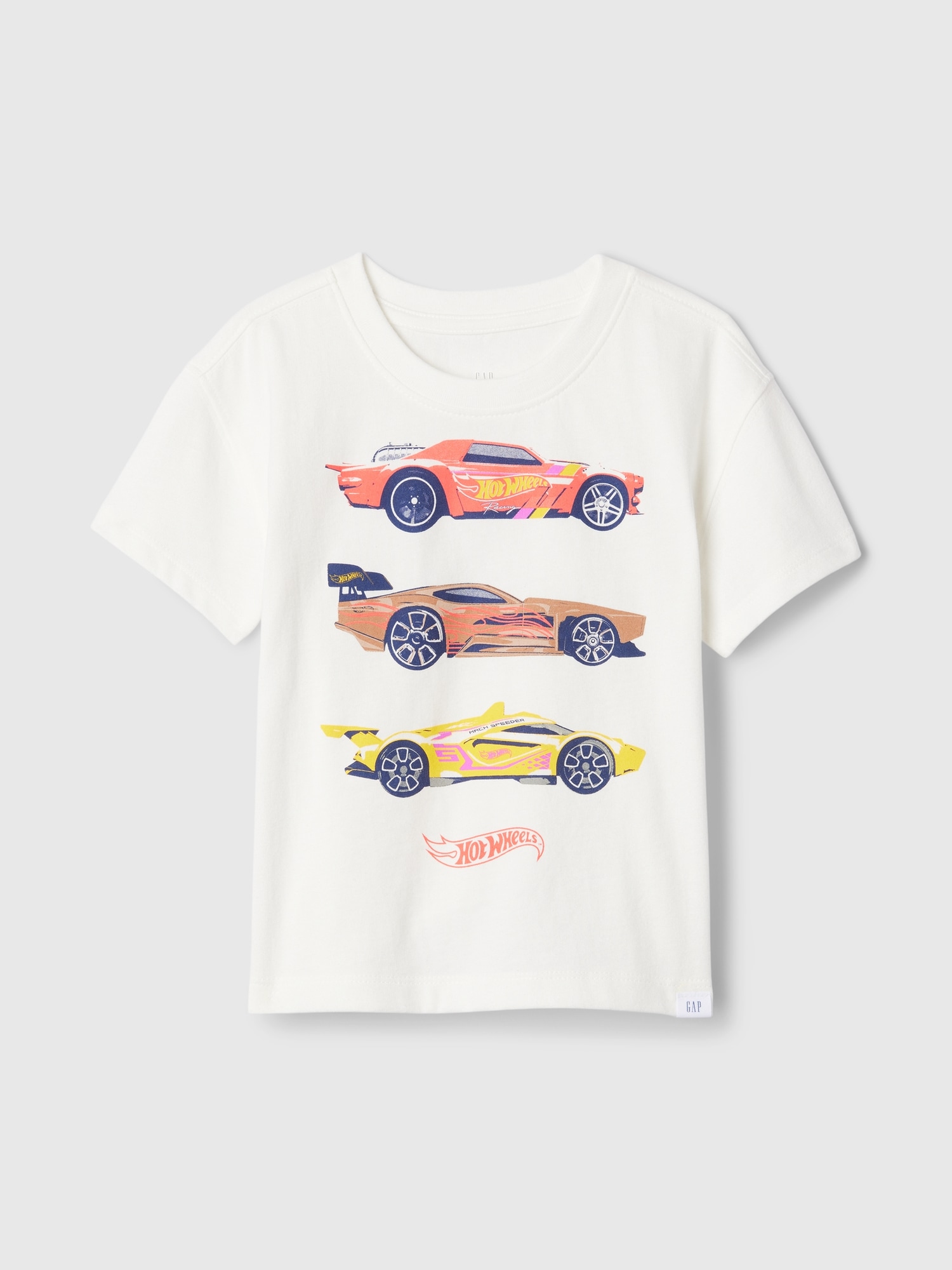 Shop Gap Baby Hot Wheels Graphic T-shirt In Off White