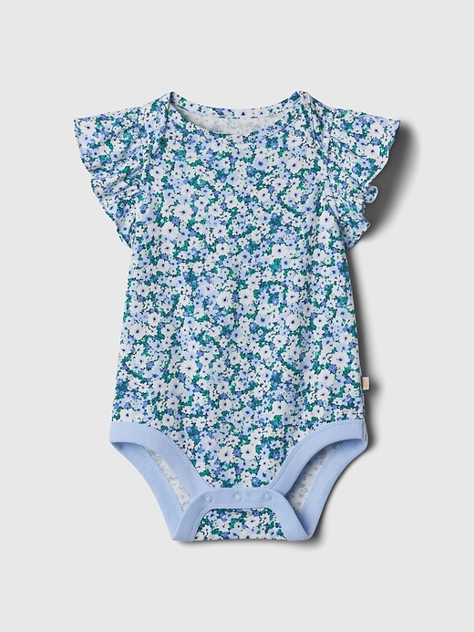 Image number 6 showing, babyGap Mix and Match Ruffle Bodysuit