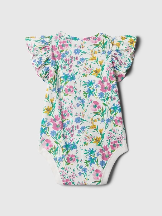 Image number 2 showing, babyGap Mix and Match Ruffle Bodysuit