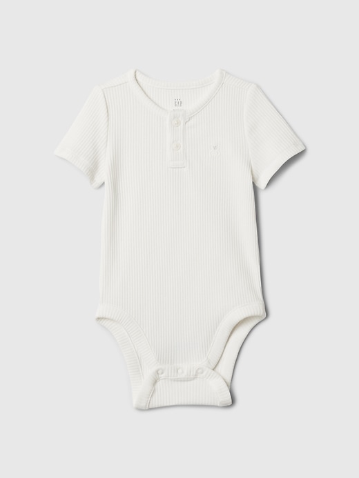 Image number 5 showing, Baby First Favorites Henley Bodysuit