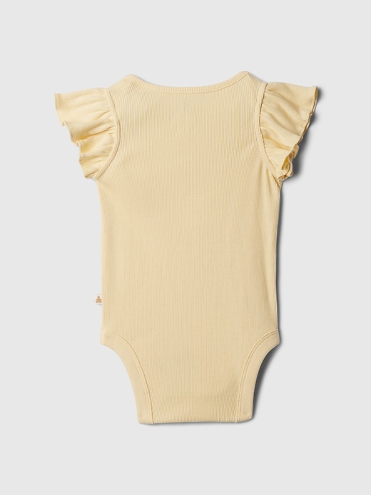 Image number 2 showing, babyGap Mix and Match Ruffle Bodysuit