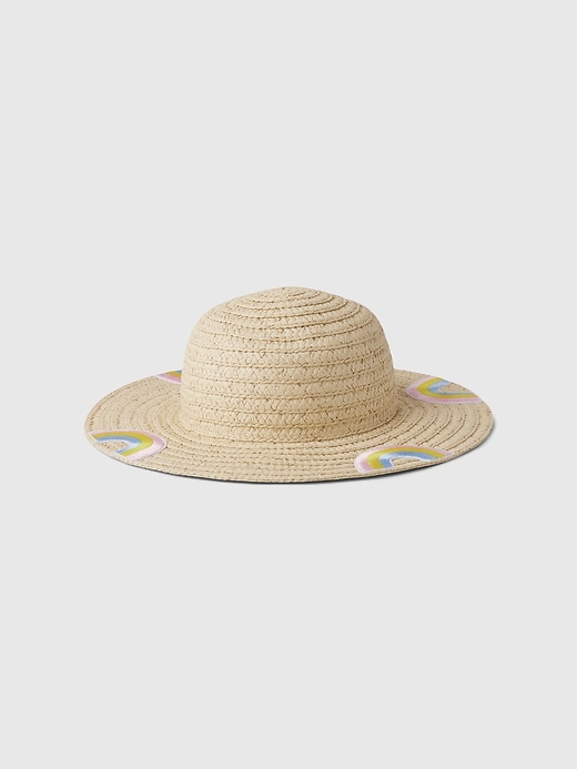 View large product image 1 of 1. Toddler Straw Hat