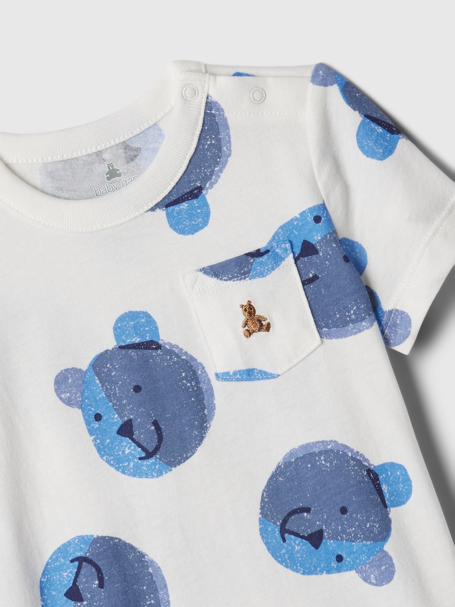 Toddler Boy Animal Koala Print Short-sleeve Tee