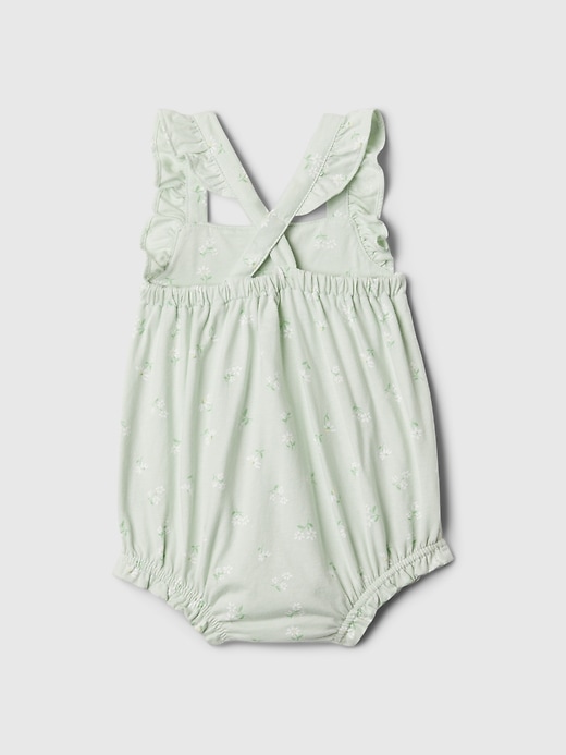 Image number 2 showing, Baby Ruffle Shorty One-Piece
