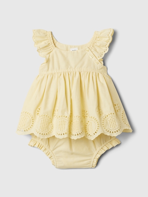 Image number 3 showing, Baby Eyelet Two-Piece Outfit Set