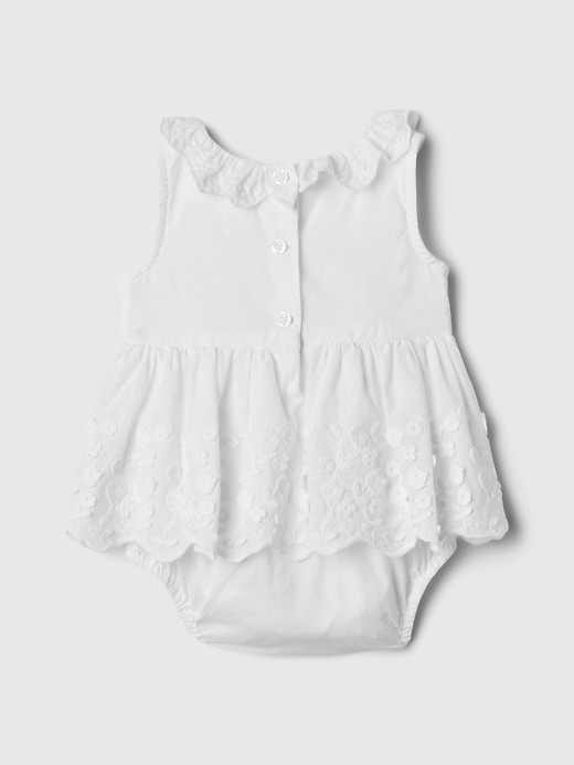 Image number 2 showing, Baby Eyelet One-Piece