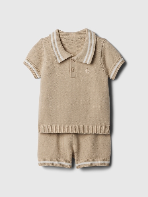 Image number 1 showing, Baby Sweater Outfit Set
