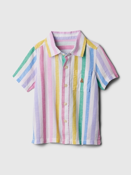 Image number 4 showing, babyGap Linen-Cotton Shirt