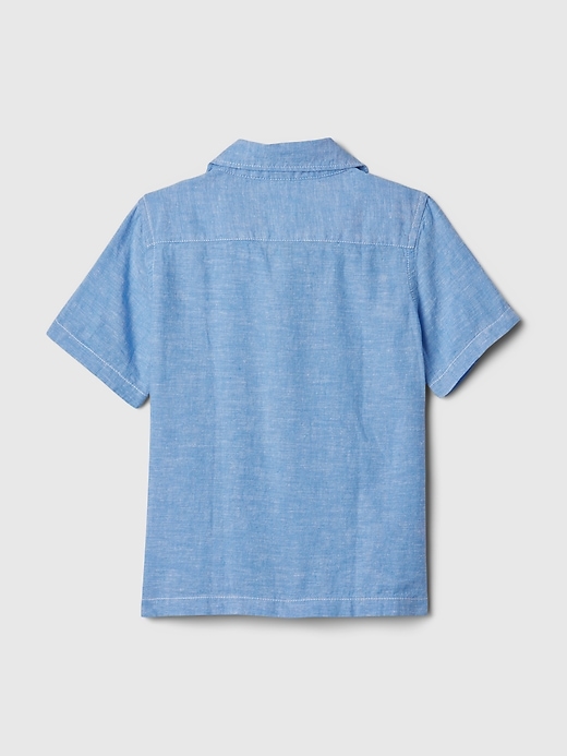 Image number 2 showing, babyGap Linen-Cotton Shirt