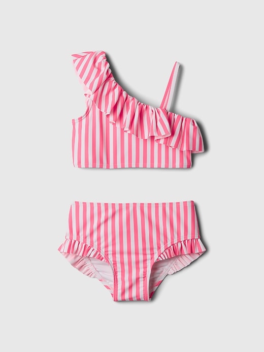 Image number 1 showing, babyGap Asymmetric Two-Piece Swimsuit