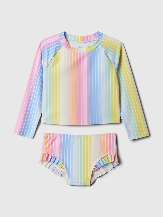 Image number 4 showing, babyGap Print Rash Guard Two-Piece