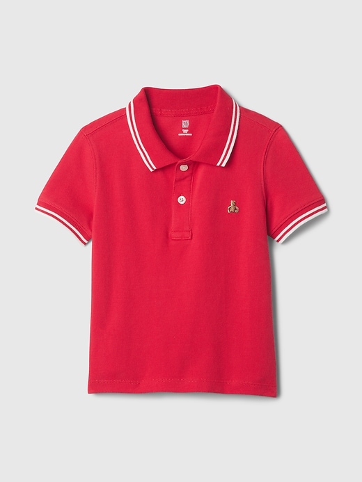 Image number 1 showing, babyGap Pique Polo Shirt