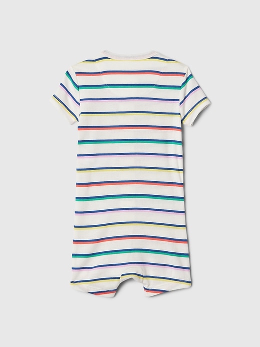 Image number 2 showing, babyGap Organic Cotton PJ Shorty One-Piece