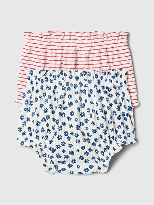 Image number 2 showing, Baby First Favorites Rib Bubble Shorts (2-Pack)