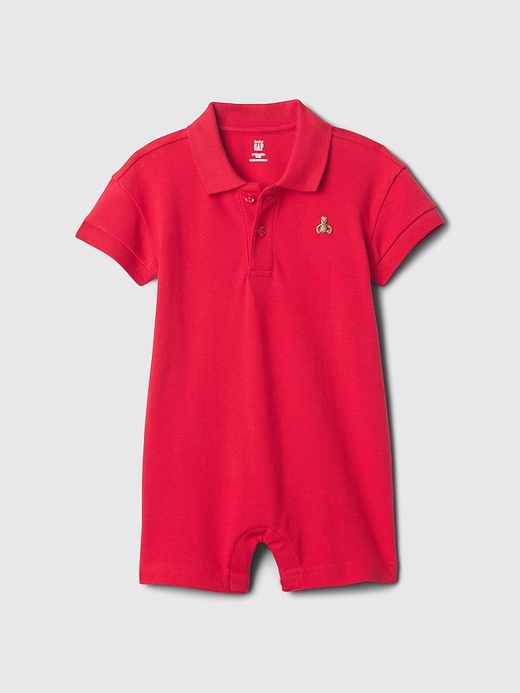 Image number 1 showing, Baby Pique Polo Shorty