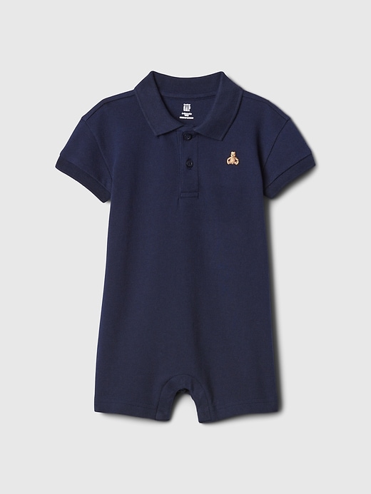 Image number 5 showing, Baby Pique Polo Shorty