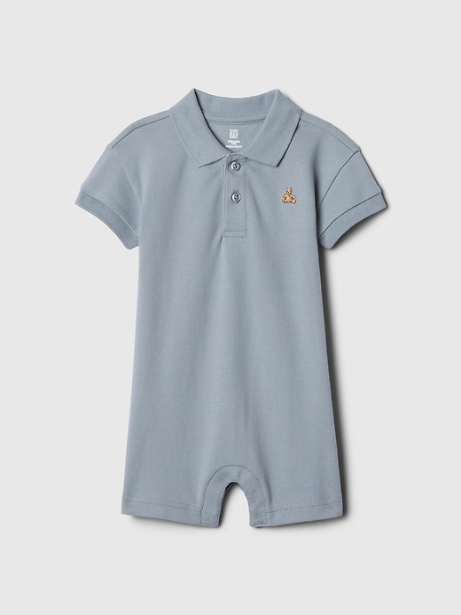 Image number 4 showing, Baby Pique Polo Shorty