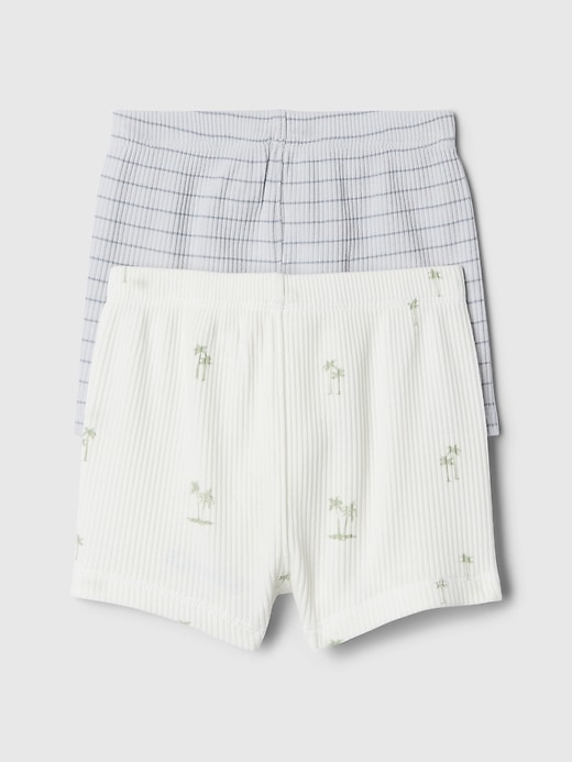 Image number 2 showing, Baby First Favorites Pull-On Shorts (2-Pack)