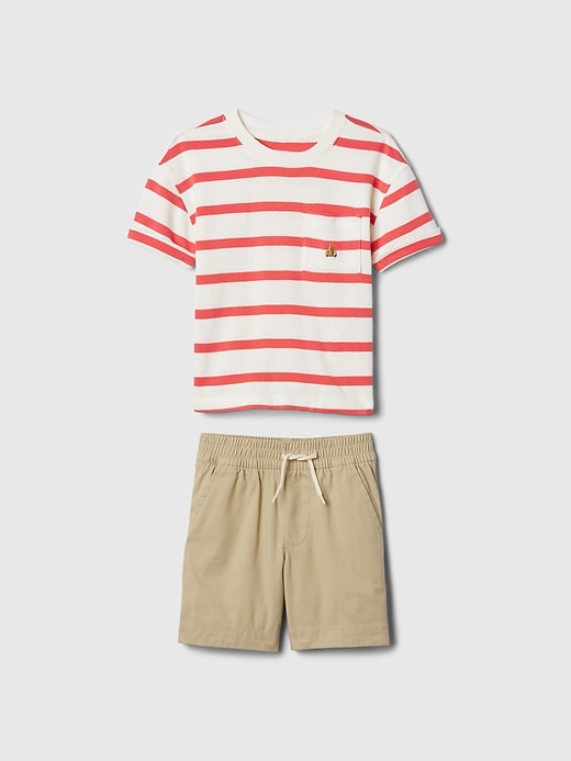 Image number 1 showing, babyGap Stripe Outfit Set