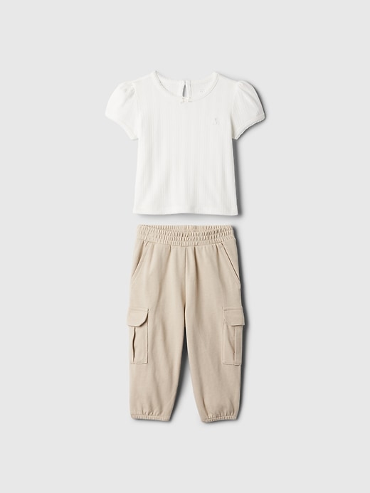 Image number 1 showing, Baby Cargo Outfit Set