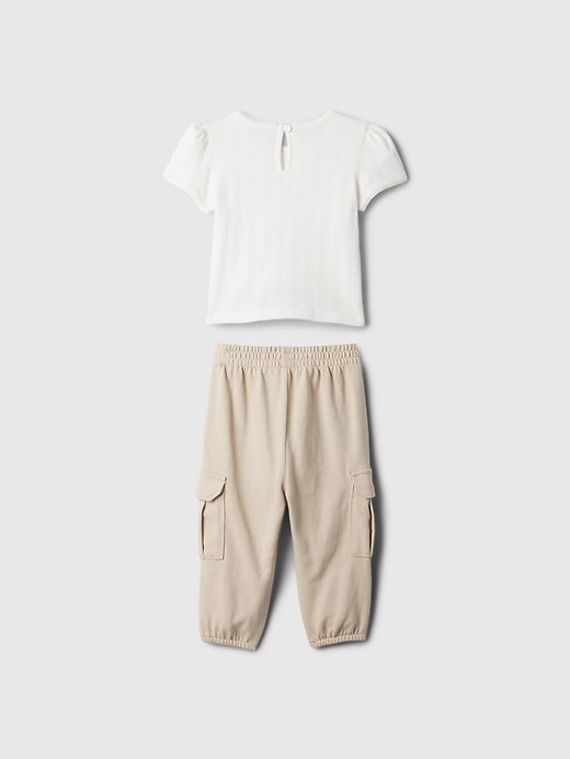Image number 2 showing, Baby Cargo Outfit Set