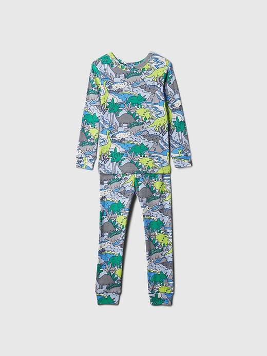 Image number 1 showing, babyGap Organic Cotton Dinosaur PJ Set