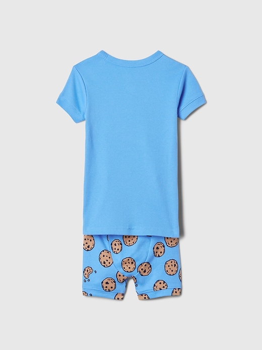 Image number 2 showing, babyGap Organic Cotton Sesame Street PJ Shorts Set