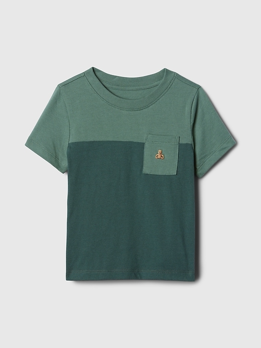 Image number 3 showing, babyGap Colorblock Pocket T-Shirt