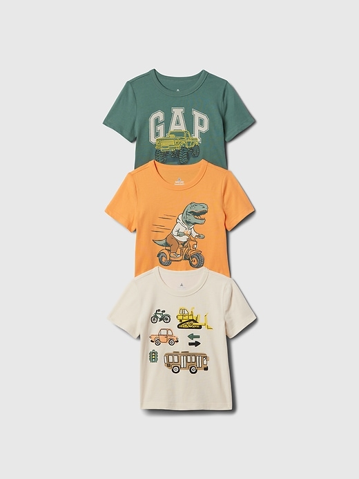 Image number 1 showing, babyGap Mix and Match Graphic T-Shirt (3-Pack)