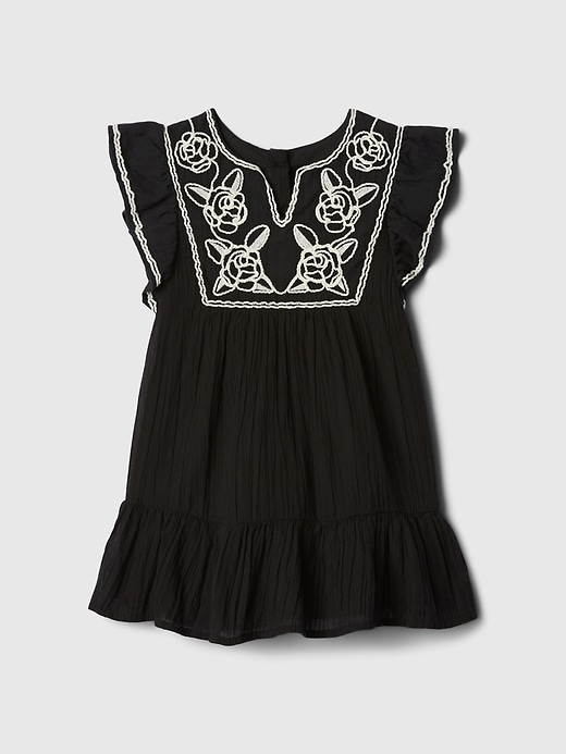 Image number 1 showing, babyGap Embroidered Flutter Dress