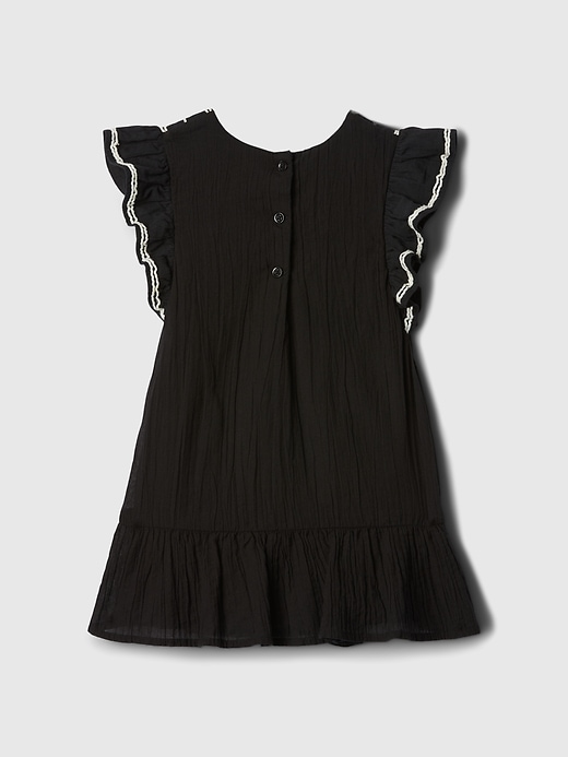 Image number 2 showing, babyGap Embroidered Flutter Dress