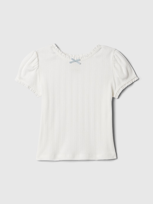 Image number 5 showing, Gap &#215 DÔEN Baby Pointelle T-Shirt