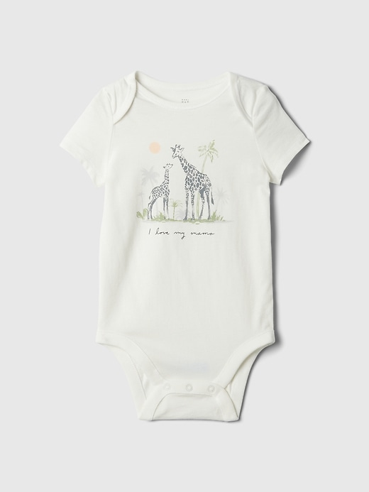 Image number 3 showing, Baby First Favorites Organic Cotton Graphic Bodysuit