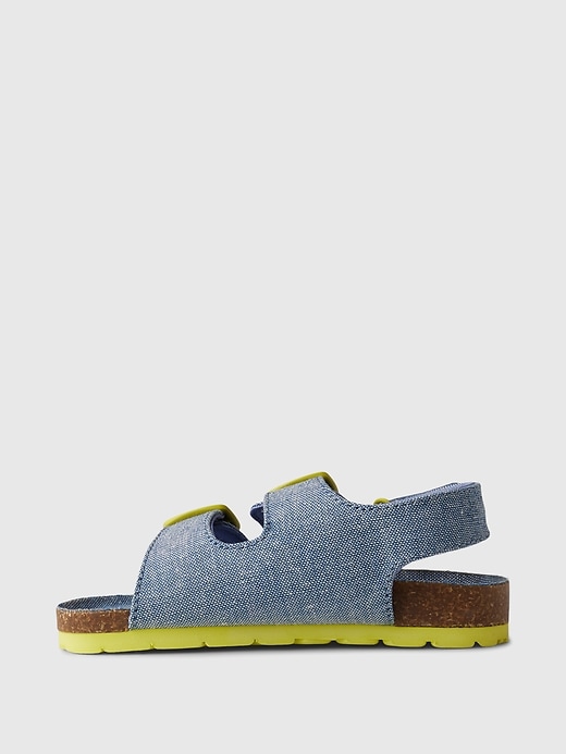 Image number 5 showing, Toddler Chambray Sandals