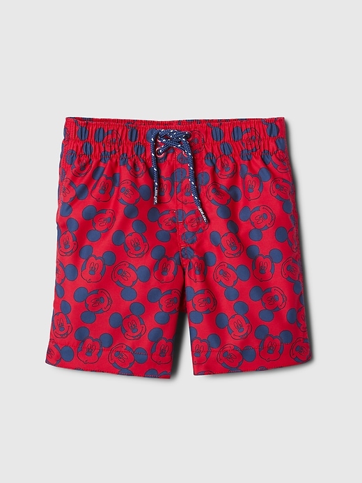 Image number 1 showing, babyGap &#124 Disney Mickey Mouse Swim Trunks
