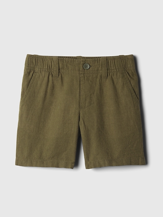 Image number 1 showing, babyGap Linen-Cotton Shorts