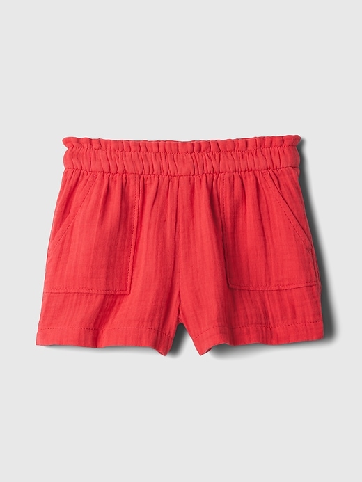 Image number 4 showing, babyGap Crinkle Gauze Pull-On Shorts
