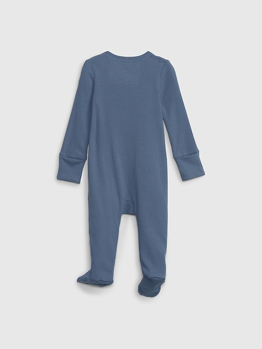 Image number 2 showing, Baby First Favorites TinyRib Footed One-Piece
