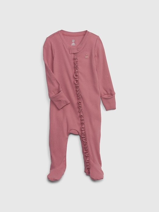 Image number 8 showing, Baby First Favorites TinyRib Footed One-Piece