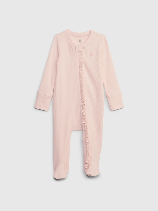 Image number 10 showing, Baby First Favorites TinyRib Footed One-Piece
