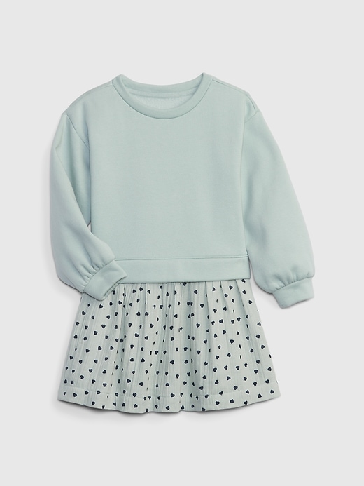 Image number 4 showing, Toddler 2-in-1 Sweatshirt Dress