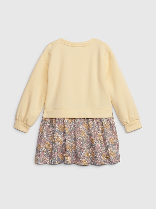 Image number 2 showing, Toddler 2-in-1 Sweatshirt Dress