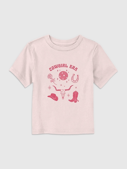 Image number 1 showing, Toddler Cowgirl Era Graphic Tee
