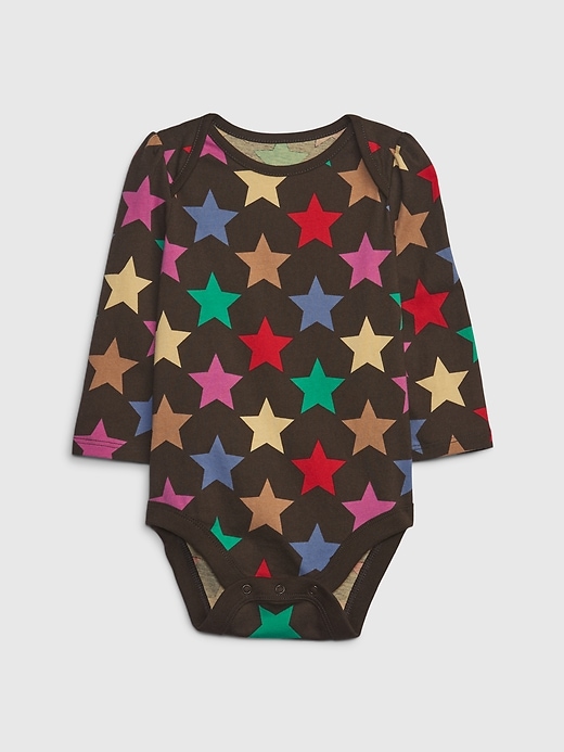 View large product image 1 of 1. Baby Organic Cotton Mix and Match Graphic Bodysuit