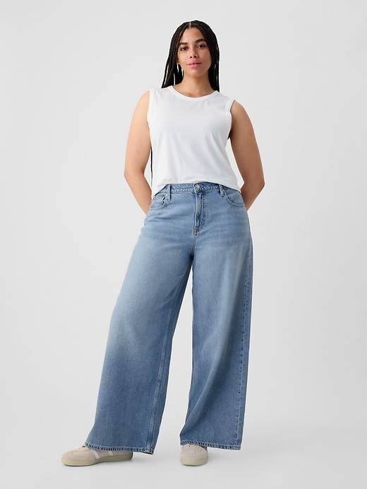 Image number 5 showing, Mid Rise UltraSoft Baggy Jeans
