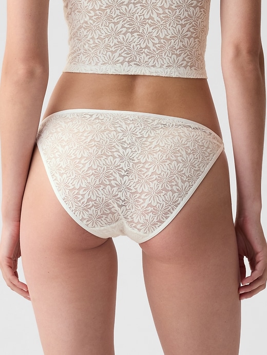 Image number 2 showing, Floral Lace Bikini